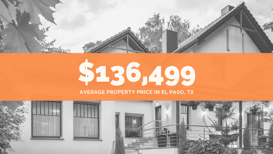 Average Property Price - El Paso Texas -$284,829