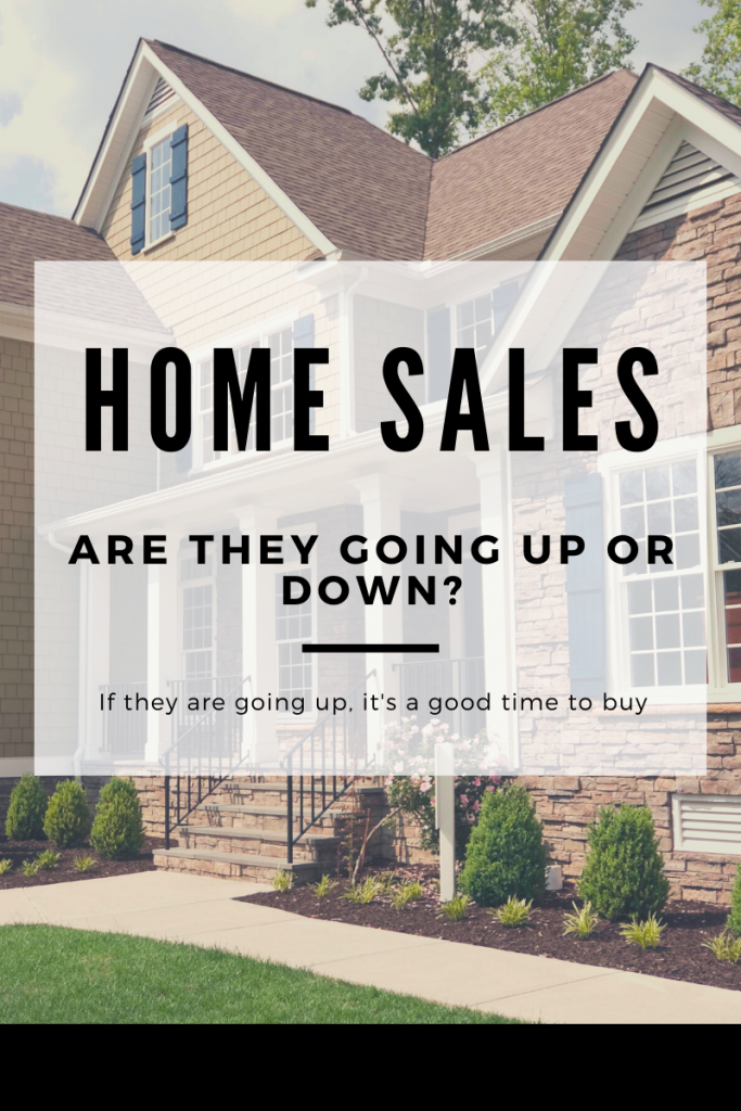 Home sales - are they going up or down