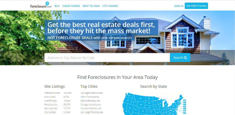 Best Foreclosure Website In 2022 - Detailed Guide