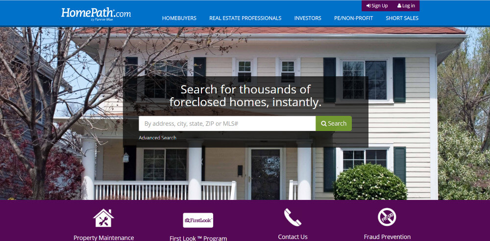 website for fannie mae foreclosures