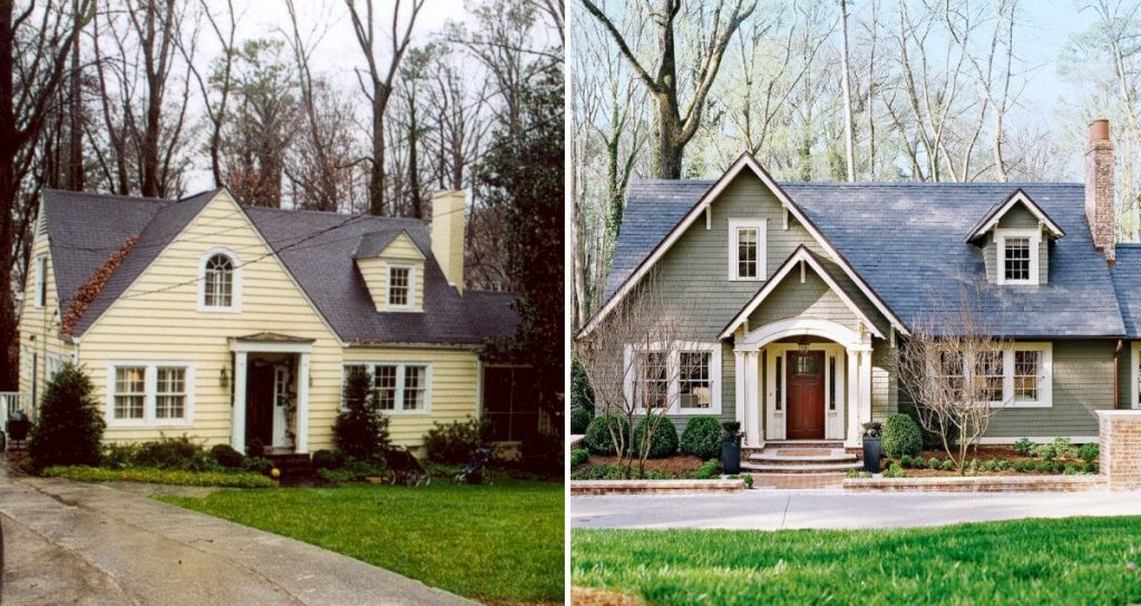 Curb Appeal Ideas with Before and After Photos