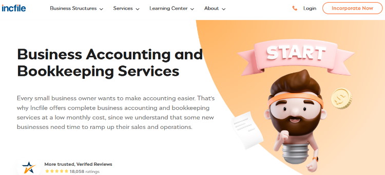 Incfile Business Accounting