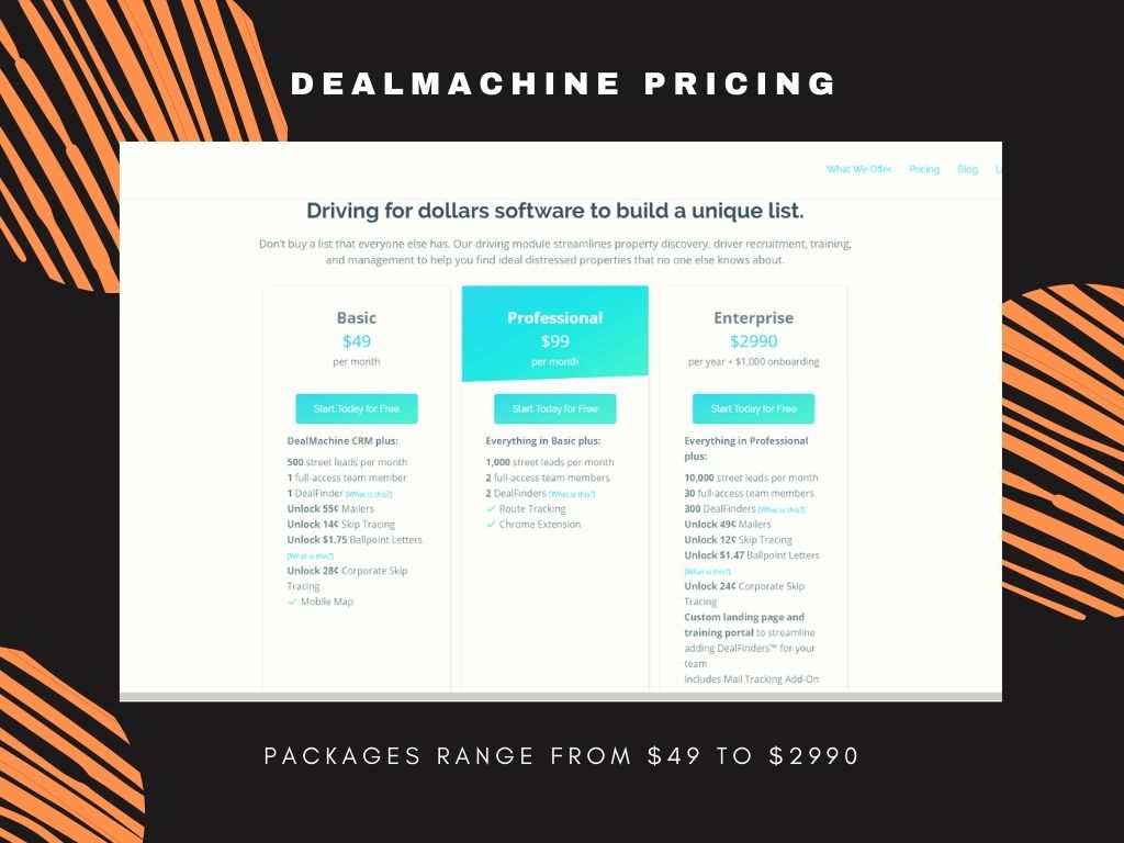 DealMachine Pricing