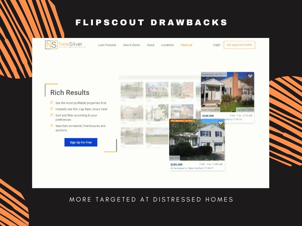 FlipScout Drawbacks