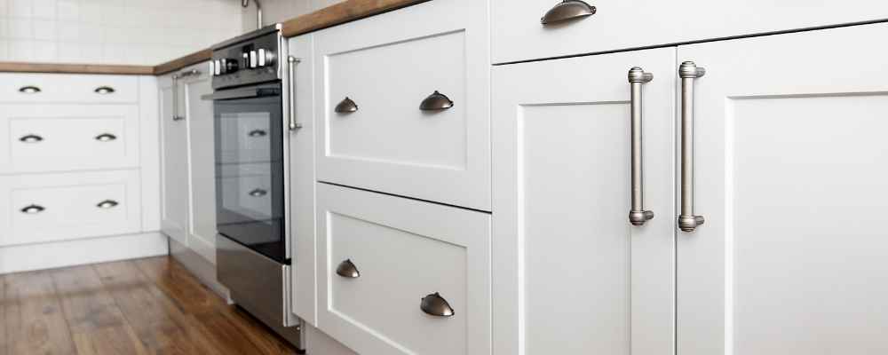 10. Replace cabinet hardware