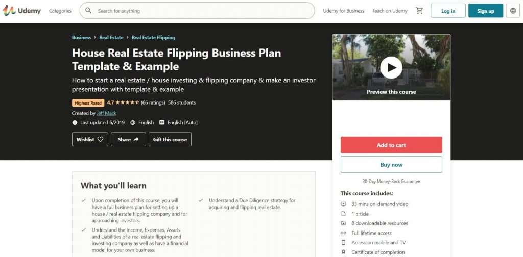 2 - Udemy House Flipping Course