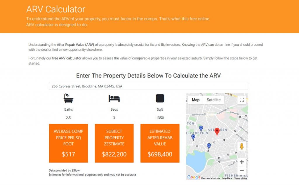 ARV Calculator