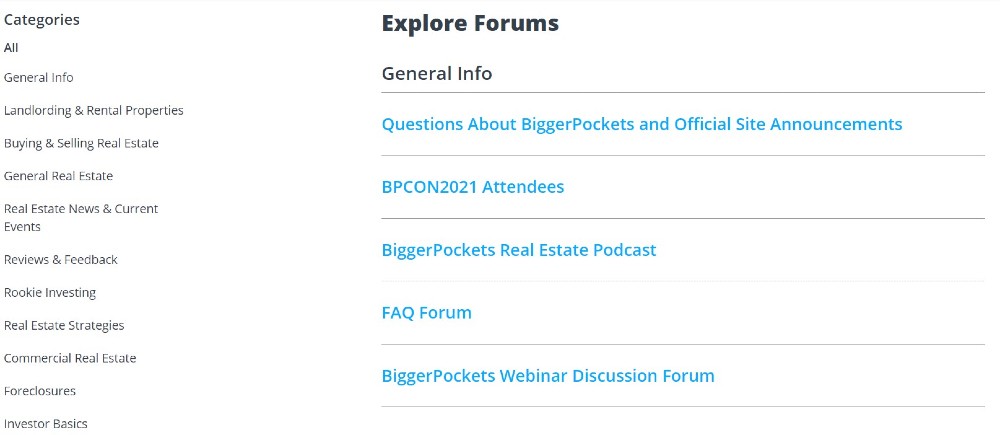 BiggerPockets forum