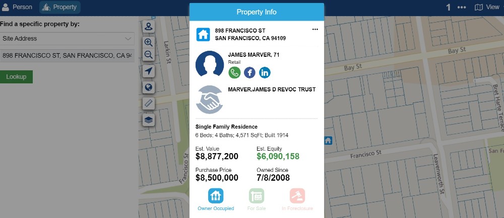 PropertyRadar-Owner info
