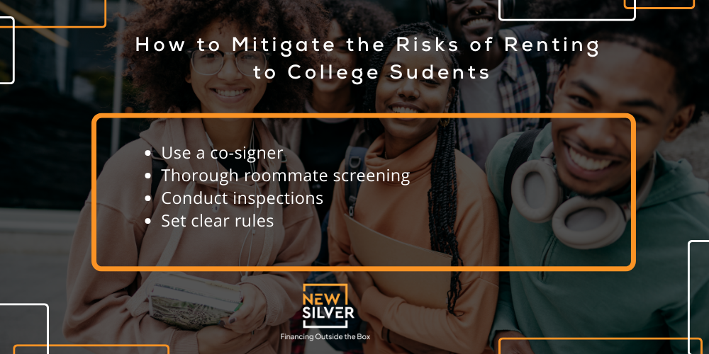 How to mitigate the risks of renting to college students