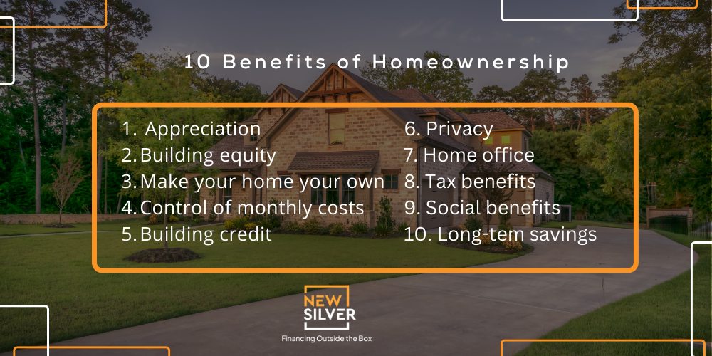 10 Benefits of Homeownership