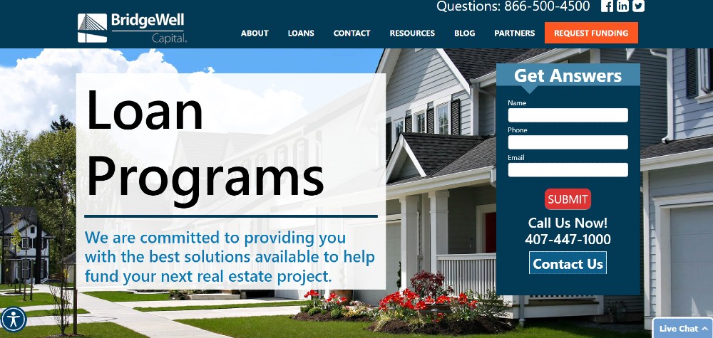Bridgewell Capital loan programs