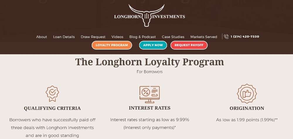 Longhorn - loyalty program