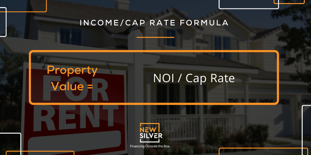 Income/cap rate formula